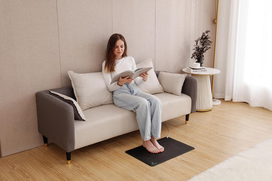 Progrounding™ Mats for Feet, Desk and Floor to Improve Sleep, Enhance Energy